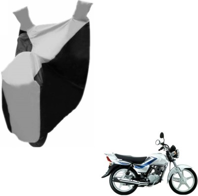 Flipkart SmartBuy Two Wheeler Cover for Suzuki(Heat, Black, Silver)