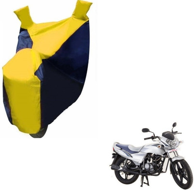 MOCKHE Two Wheeler Cover for LML(Freedom, Black, Yellow)