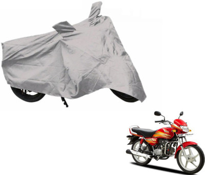Flipkart SmartBuy Two Wheeler Cover for Hero(HF Deluxe, Silver)