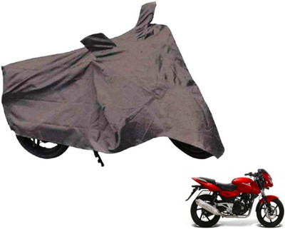MOCKHE Two Wheeler Cover for Bajaj(Pulsar, Grey)
