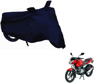 MOCKHE Two Wheeler Cover for Bajaj(Pulsar 135 LS DTS-i, Blue)
