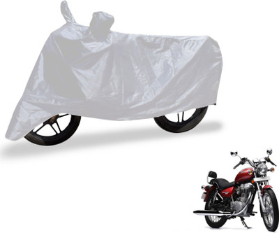 MOCKHE Two Wheeler Cover for Royal Enfield(Thunderbird 500, Silver)