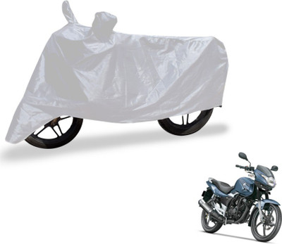 MOCKHE Two Wheeler Cover for Suzuki(GS 150R, Silver)
