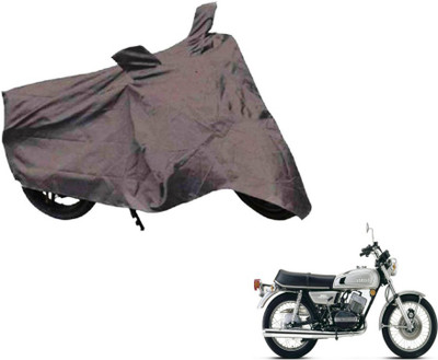 MOCKHE Two Wheeler Cover for Yamaha(RD 350, Grey)