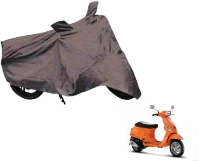 Flipkart SmartBuy Two Wheeler Cover for Piaggio(Vespa SXL, Grey)