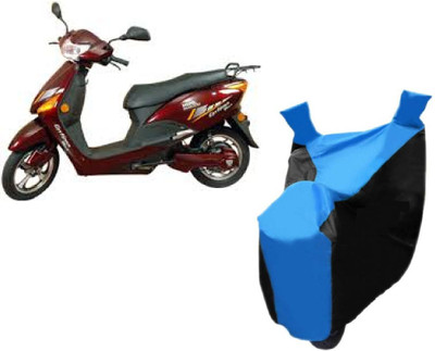 Auto Age Two Wheeler Cover for Electric Cruz(Blue)