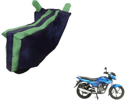 Flipkart SmartBuy Two Wheeler Cover for Bajaj(XCD 125cc, Black, Green)