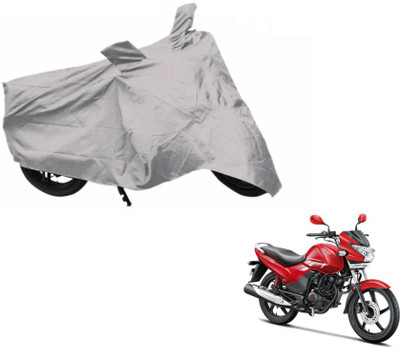 MOCKHE Two Wheeler Cover for Hero(Achiever, Silver)