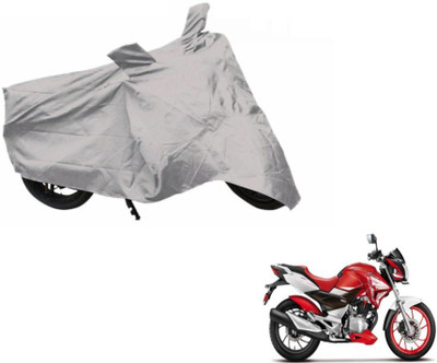 MOCKHE Two Wheeler Cover for Hero(Xtreme, Silver)