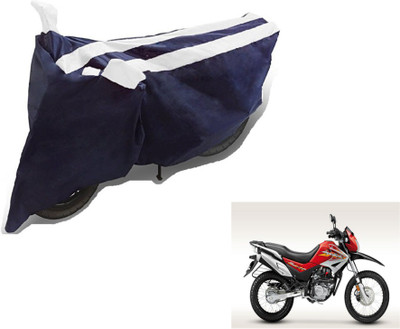 MOCKHE Two Wheeler Cover for Hero(Impulse, Black, White)