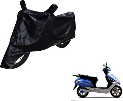 Flipkart SmartBuy Two Wheeler Cover for Lohia(Fame, Black)