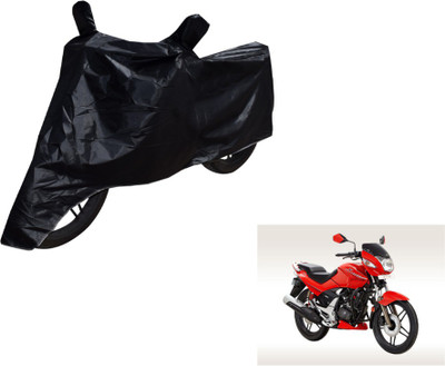 MOCKHE Two Wheeler Cover for Hero(CBZ, Black)