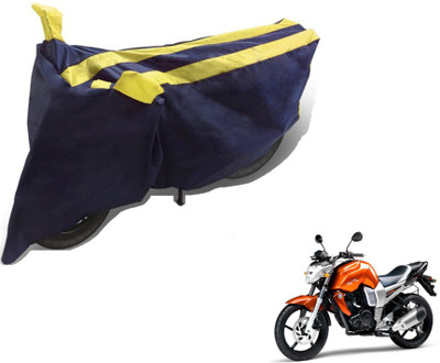 Flipkart SmartBuy Two Wheeler Cover for Yamaha(FZ16, Black, Yellow)