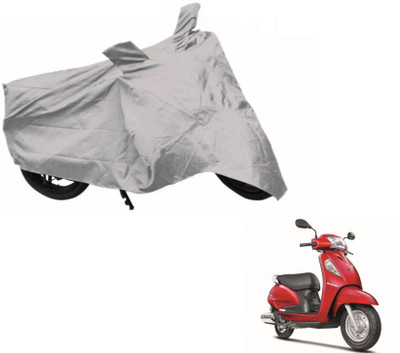 MOCKHE Two Wheeler Cover for Suzuki(Access SE, Silver)