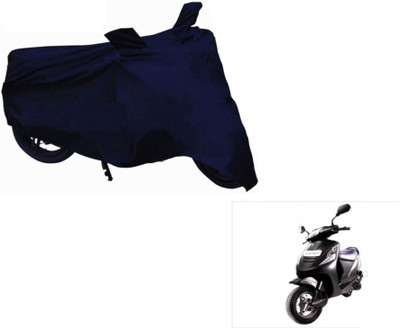 MOCKHE Two Wheeler Cover for Mahindra(Kine, Blue)