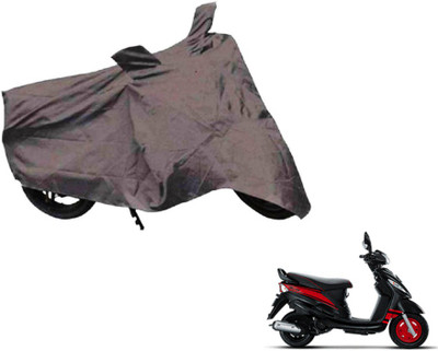 MOCKHE Two Wheeler Cover for Mahindra(Rodeo, Grey)