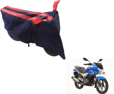 Flipkart SmartBuy Two Wheeler Cover for Bajaj(Discover 150 f, Black, Orange)