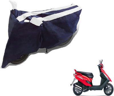 Flipkart SmartBuy Two Wheeler Cover for Bajaj(Black, White)