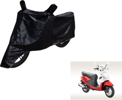 MOCKHE Two Wheeler Cover for Hero(Pleasure, Black)