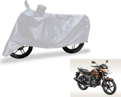 Flipkart SmartBuy Two Wheeler Cover for Hero(Hunk, Silver)