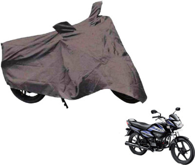 MOCKHE Two Wheeler Cover for Hero(Splendor NXG, Grey)