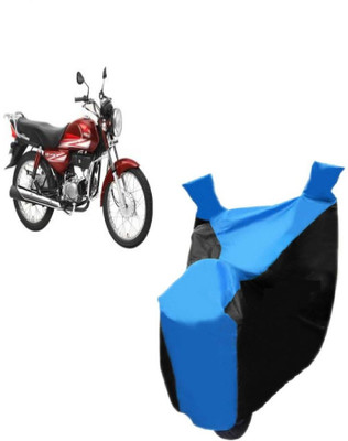 Auto Age Two Wheeler Cover for Hero(HF Dawn, Blue)