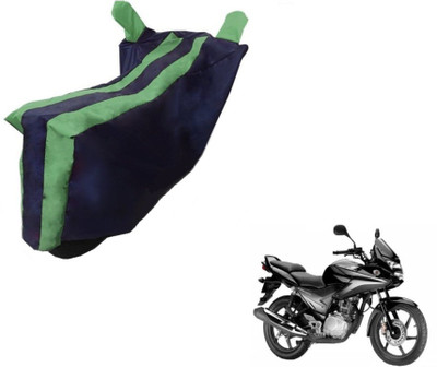 Flipkart SmartBuy Two Wheeler Cover for Honda(CBF, Black, Green)