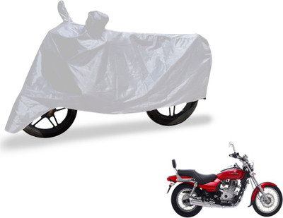 MOCKHE Two Wheeler Cover for Bajaj(Avenger 220 DTS-i, Silver)