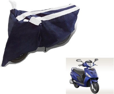 MOCKHE Two Wheeler Cover for Hero(Maestro Edge, Black, White)