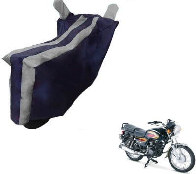 Flipkart SmartBuy Two Wheeler Cover for TVS(Max 4R, Black, Silver)