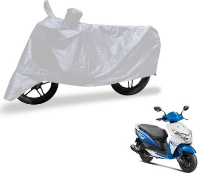 MOCKHE Two Wheeler Cover for Honda(Deo, Silver)