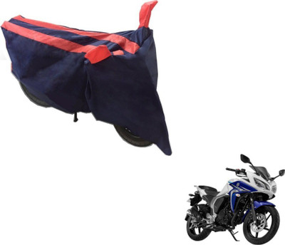 MOCKHE Two Wheeler Cover for Yamaha(Fazer, Black, Orange)