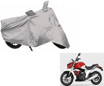 Flipkart SmartBuy Two Wheeler Cover for Mahindra(Mojo, Silver)