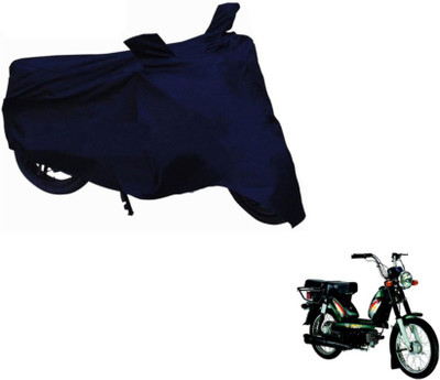 MOCKHE Two Wheeler Cover for TVS(Blue)
