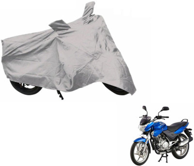 Flipkart SmartBuy Two Wheeler Cover for Bajaj(Discover 150 s, Silver)