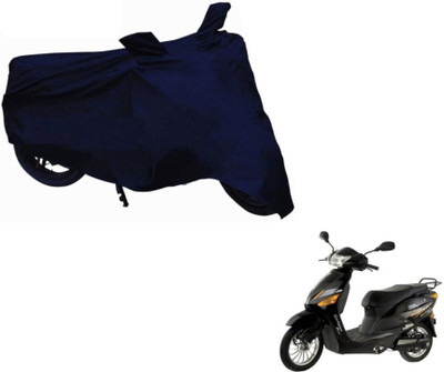 MOCKHE Two Wheeler Cover for Hero(Electric Zippy, Blue)
