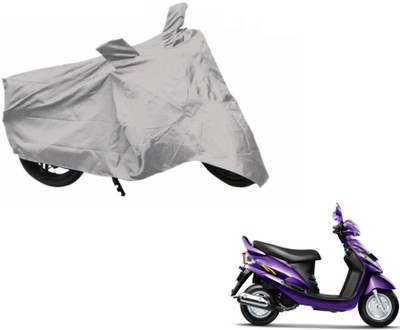 Flipkart SmartBuy Two Wheeler Cover for Mahindra(Rodeo RZ, Silver)