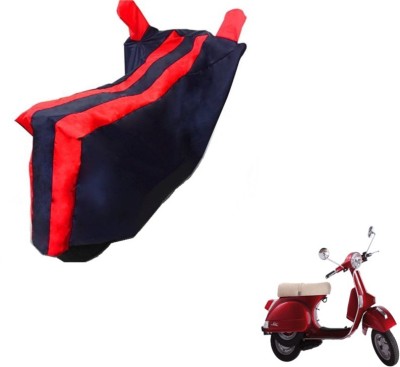 Flipkart SmartBuy Two Wheeler Cover for LML(Star Euro, Black, Red)