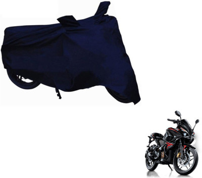 MOCKHE Two Wheeler Cover for Bajaj(Pulsar RS 200, Blue)