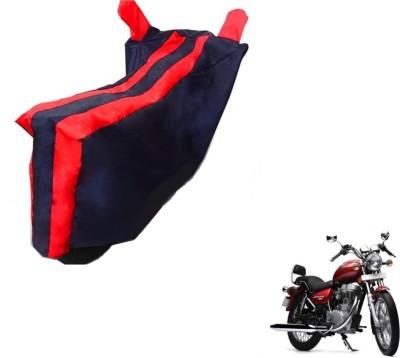 MOCKHE Two Wheeler Cover for Royal Enfield(Thunderbird 500, Black, Red)