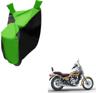 Flipkart SmartBuy Two Wheeler Cover for Bajaj(Avenger, Black, Green)