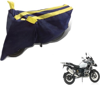 Flipkart SmartBuy Two Wheeler Cover for BMW(R 1200 GS, Black, Yellow)