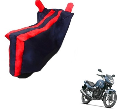 Flipkart SmartBuy Two Wheeler Cover for Suzuki(GS 150R, Black, Red)