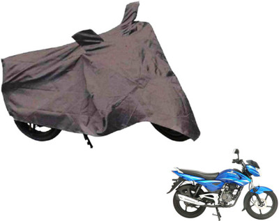 MOCKHE Two Wheeler Cover for Bajaj(Grey)