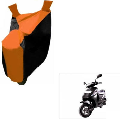 Flipkart SmartBuy Two Wheeler Cover for Mahindra(Kine, Black, Orange)