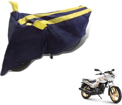 MOCKHE Two Wheeler Cover for TVS(Star City, Black, Yellow)