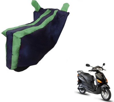 Flipkart SmartBuy Two Wheeler Cover for Hero(Electric Optima, Black, Green)