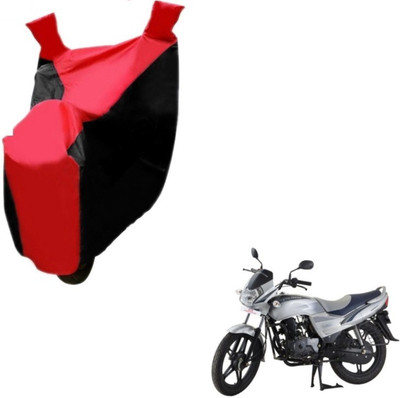 Flipkart SmartBuy Two Wheeler Cover for LML(Freedom, Black, Red)
