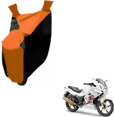 MOCKHE Two Wheeler Cover for Hero(Karizma ZMR, Black, Orange)