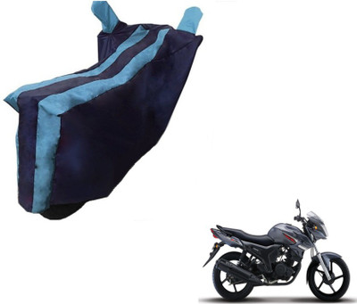 Flipkart SmartBuy Two Wheeler Cover for Yamaha(SZ-S, Black, Blue)